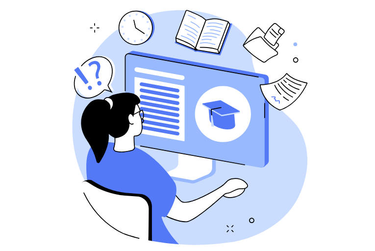 クラウドを活用した学習環境のイメージ図