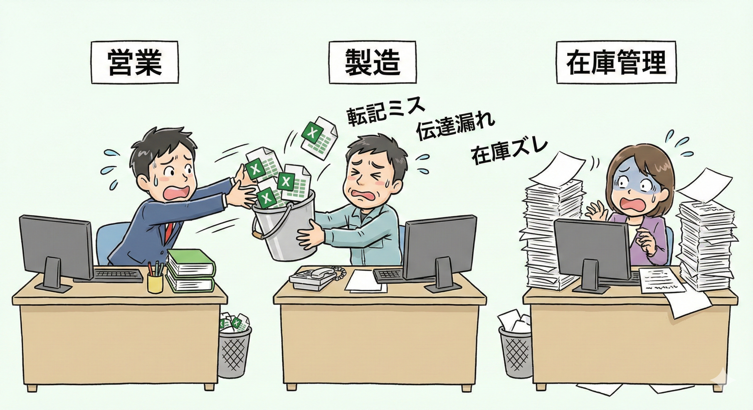 業務の分断イメージ