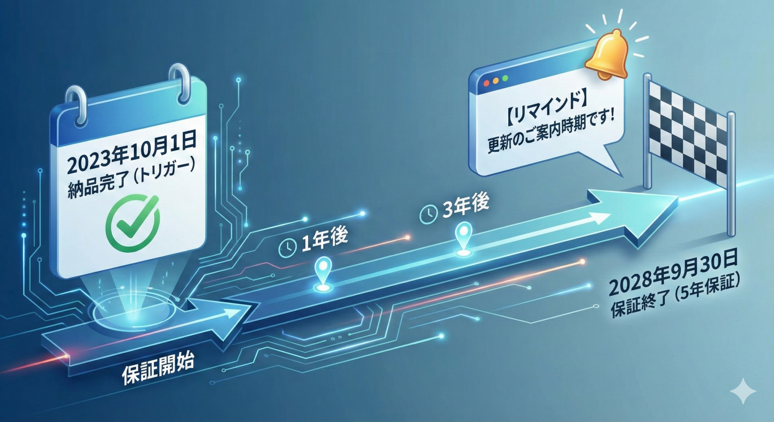 期限キレリマインドイメージ