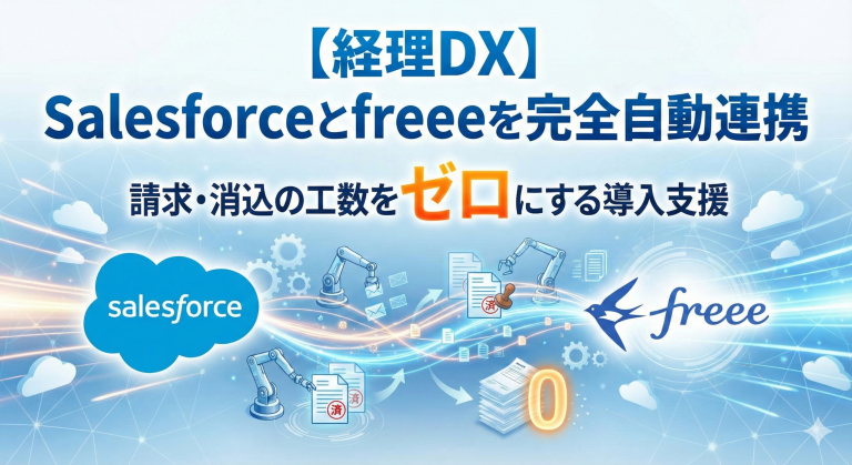 freee for Salesforce 導入・運用・活用支援サービス