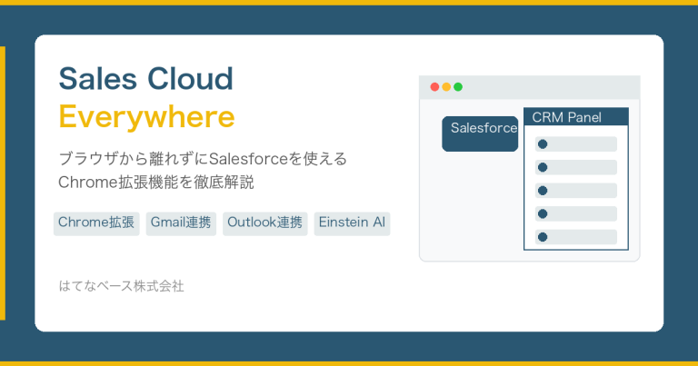 Sales Cloud Everywhereとは？Salesforceをブラウザから離れずに使える拡張機能の全貌